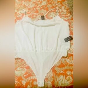 New express bodysuit silk